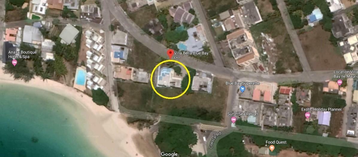 Villa Bella Charming Beachfront Guesthouse Blue Bay Ngoại thất bức ảnh